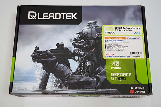 丽台Winfast GeForce GT 630 2GB显示卡（nVIDIA GeForce GT 630芯片）